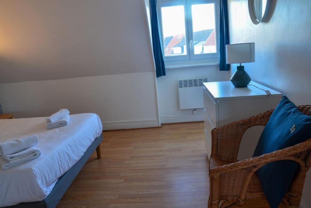Camelia; Beau Logement Lumineux, Avec Vue Sur Mer Wimereux Bagian luar foto